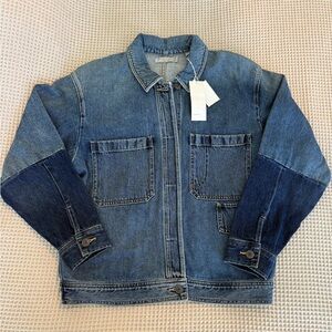 Vince Blue Jean Jacket